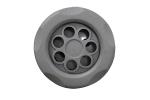 Large Face Poly Storm SS Spa Jet parts / Jetted Tub Parts Replacement