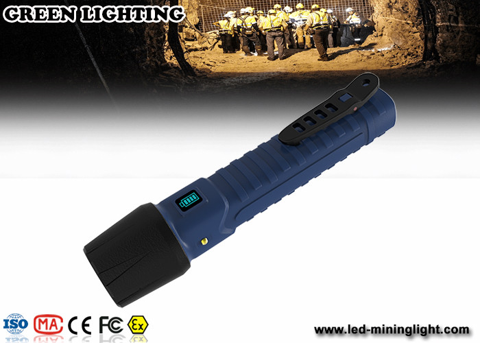 IP68 explosion prevention flashlight / explosion proof rechargeable torch