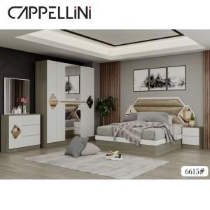 Wholesale Modern Design Bedroom Sets Furniture MDF Board Glass High Grade Accessories from china suppliers