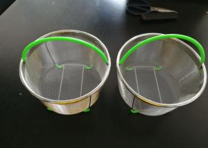 Wholesale Brewing 316 Stainless Steel Fine Wire Mesh Filter Basket Corrosion Resistance from china suppliers