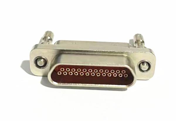 Solder J30J Series Female 25 Pins Connector For Cross Sectional Area 0.1 - 0