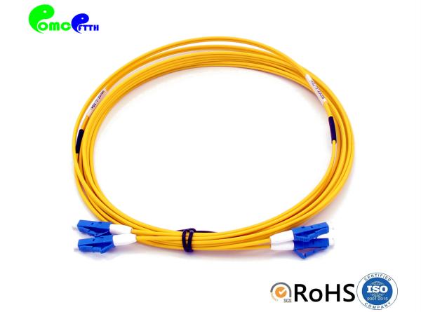 LC UPC - LC UPC IEC Grade B1 Fiber Optic Patch Cable Single Mode Duplex 2.0mm SM