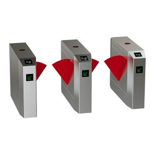 Wholesale 0.2s Flap Barrier Gate Turnstile Security Gates Pedestrian 304 Stainless Steel from china suppliers