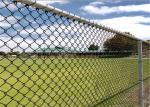 9 Gauge 1m Width 3mm Pvc Coated Chain Link Fence