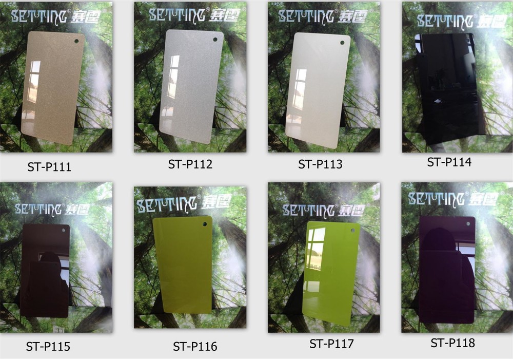Anti scratch 19mm high gloss acrylic laminated MDF panel made in China