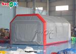 Inflatable Work Tent Grey Airtight Inflatable Air Tent Blow Up Spray Booth Car