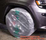 Disposable seat cover on a roll Wing cover Dust broom Universal front cover