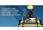 Black 9D VR Motorcycle Simulator Coin Operated Stereo Surround Sound For