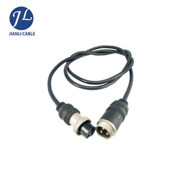 PVC Insolation Aviation Cable , 4 Pin Extension Cable Wire For Rear View