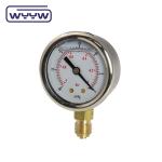 OEM Negative Air Pressure Gauge Manometer Bourdon Pressure Gauge Meter