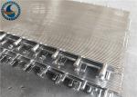 Arc Shape Wedge Wire Screen Panels , SUS 304 Parabolic Screen Filter