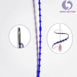 Wholesale Medical Removal Winkle 3d Face Lifting Pdo Thread Cog Cannula Needle Molding Heart Threads from china suppliers