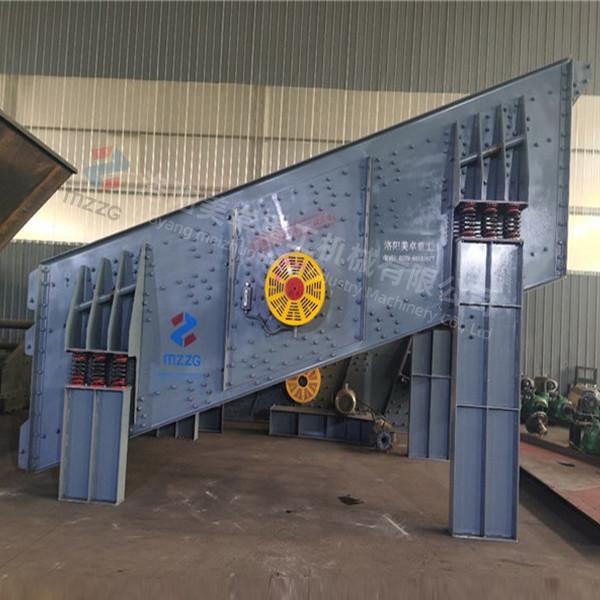 Professional Circular Vibrating Screen 3 Phase Motor Equipped CAD Drawing