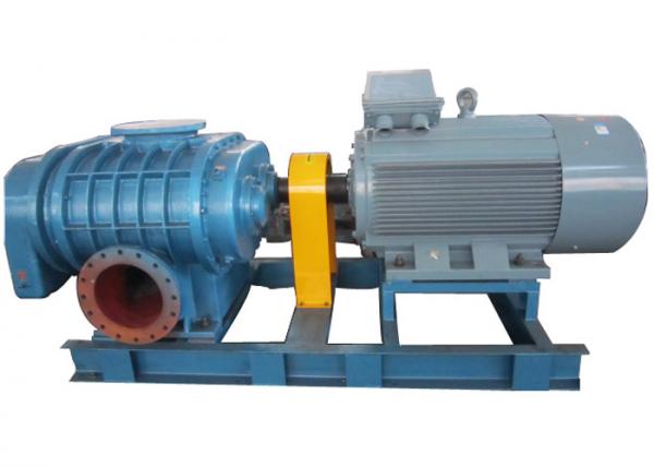 Quality High pressure Horizontal  Tri-lobe Roots Blower for filter system 0.6bar  58.8kpa 132kw for sale