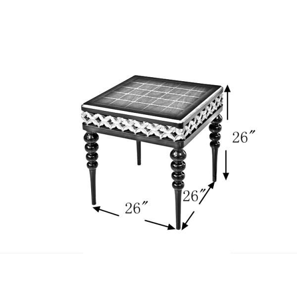 French Provincial Classic I Shaped End Table TT-015