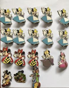 Direct sell metal soft enamel custom bulk lapel pins filled different colors