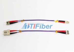 Wholesale ST UPC Fiber Optic Patch Cord OM2 62.5 With ROHS Optical Cable Fiber Optic Jumper from china suppliers