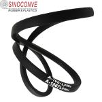Polyester Cord Reinforced Wrapped Hard Cording Groove Rubber V Belt for Cutting