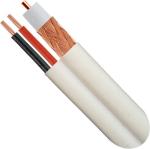 CCTV Coaxial Cable RG59 B/U 0.58mm BC with 2 × 0.75mm2 CCA Power UV-PE Jacket