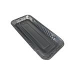 500ml Rectangular Foil Trays Shallow Aluminium Barbecue Trays