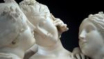 Stone hand carved statue Three graces lady marble sculpture for art gallery