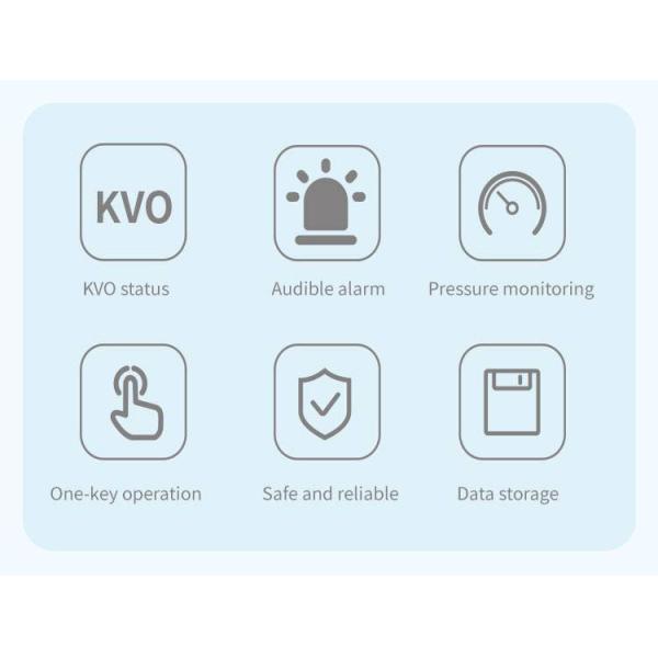 Yonker Portable Multi-function Infus Pump Automatic Electronic Chemotherapy Iv Set Syringe Vet Veterinary Infusion Pump