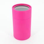 Cosmetic Round Packaging Box ,Window Cylinder Tube Packaging Colorful