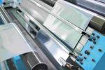 Brushed Silver PET Adhesive Printing Paper , Matte Silver Paper 50μ surface