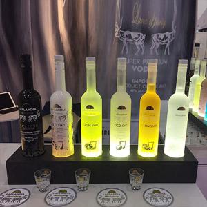 Wholesale Custom Size Bottle Presenter LED Acrylic Display Champagne Bottle Glorifier from china suppliers