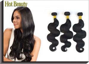 Wholesale Body Wave Remi Human Bulk Hair Weave 8 Inch , 100 Human Hair Extensions from china suppliers