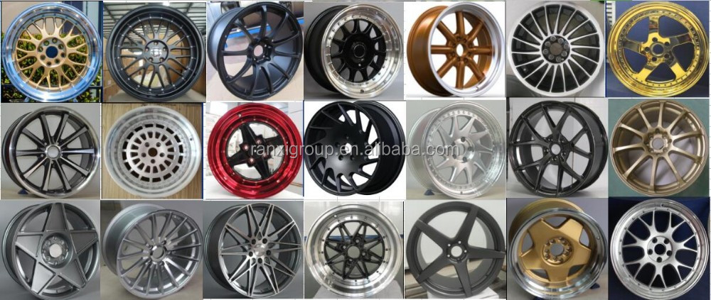 VIA 15 16 17 inch Staggered Aluminum Alloy Wheel Rim