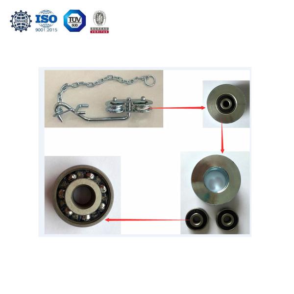 Steel Farm Banana Cableway Roller Trolley With Bearings