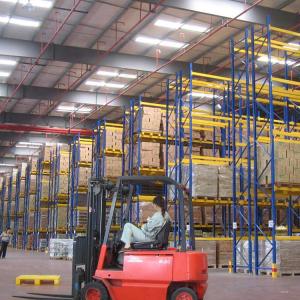 Wholesale Heavy Duty Adjustable Stackable Steel Pallet Racking 4 Tons / Layer from china suppliers