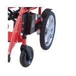 24V 250W Lightweight Folding Motorized Electric Wheelchair Aluminum Alloy