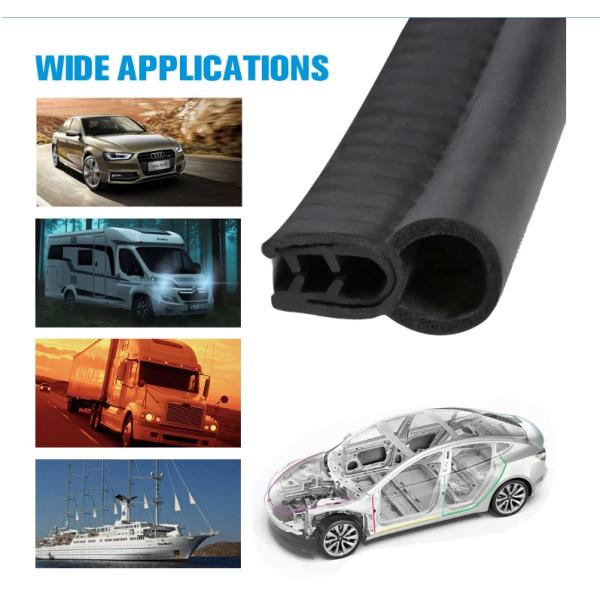 Customized Extruded Sponge Seal Strip Glazing Rubber Gasket Seal for Aluminum Window