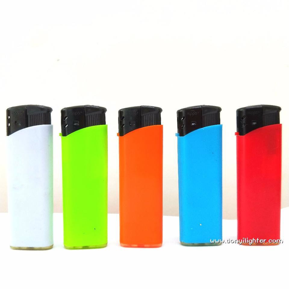 Solid Color Candle Lighter Cigarette Box with Lighter