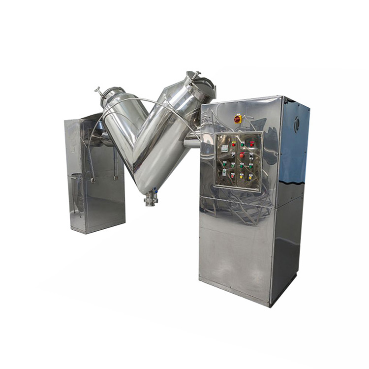 Food Powder Blender Machine 1800L V Type Blender Mixer For Lab Use