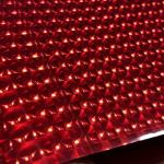 Red 3D Lens Film BOPP Holographic Lamination Film For Packaging Product