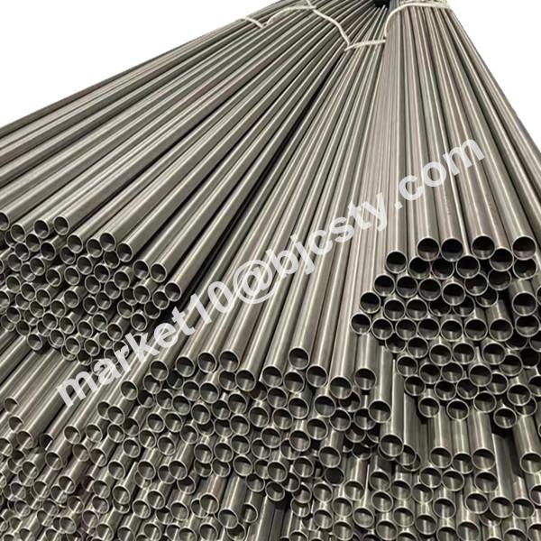 OD38.1mm Titanium Seamless Pipe Grade 12 For Hydrochloric Acid Vapor Heat