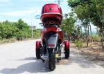 Air Cooled 50cc Adult Tri Wheel Motorcycle Single Cylinder 4 Stroke With Rear