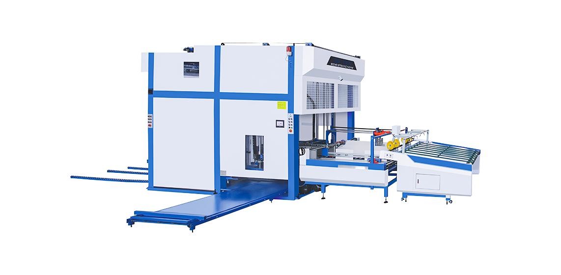 160m/Min Flute Lamination Machine 1900x1900mm With Flip Flop Stacker For Printing