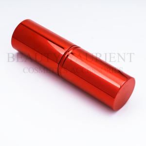 Wholesale Red Aluminium Tube Retractable Travel Makeup Brush 11cm For Base Makeup from china suppliers
