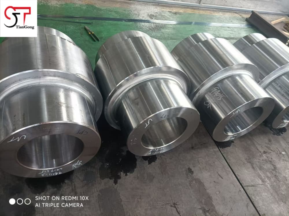 Heavy Duty Carbon Steel Forgings 45# Coupling Forgings Mining Conveyors Applicated