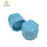 Blue Empty Cosmetic Jars 5 ML Capacity Customized Screw Cap Blow Molding PE