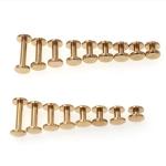 Brass Screw Rivets For Leather
