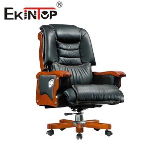 Wholesale PU Leather Boss Executive Chair Office Padded Leather Chair Customizable from china suppliers