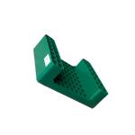 Green HDPE 450x350 Stackable Plastic Pallet For Warehouse Port
