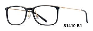 Wholesale Square Optical Plastic Eyeglass Frames Metal Temple For Men from china suppliers