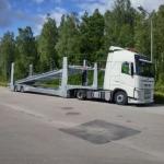 Air Suspension 2/3 Axle Car Carrier Trailer Transport 8 Units Cars/SUV Semi