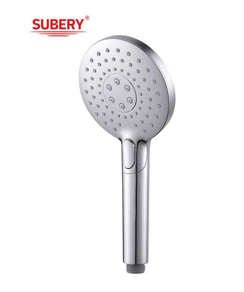 ABS 3 function handshower hand shower for shower column chrome bathroom silicon